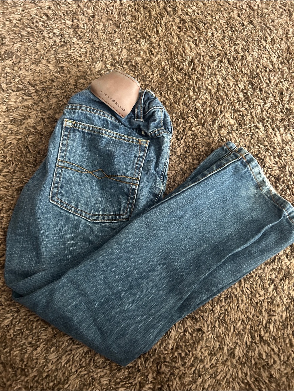 Lucky Brand Billy straight kids jeans